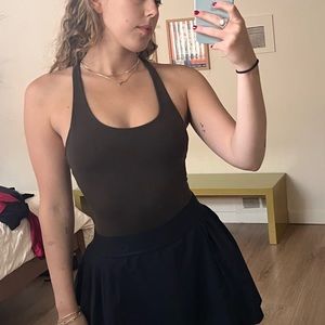 ALO YOGA BROWN BODYSUIT SIZE SMALL!